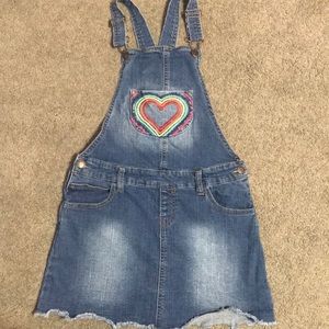 Girls Cat & Jack overalls size 14/16